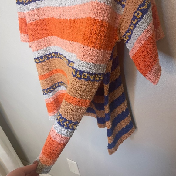 Free People Hidden Love Sweater Short Sleeve Size S - Picture 6 of 8